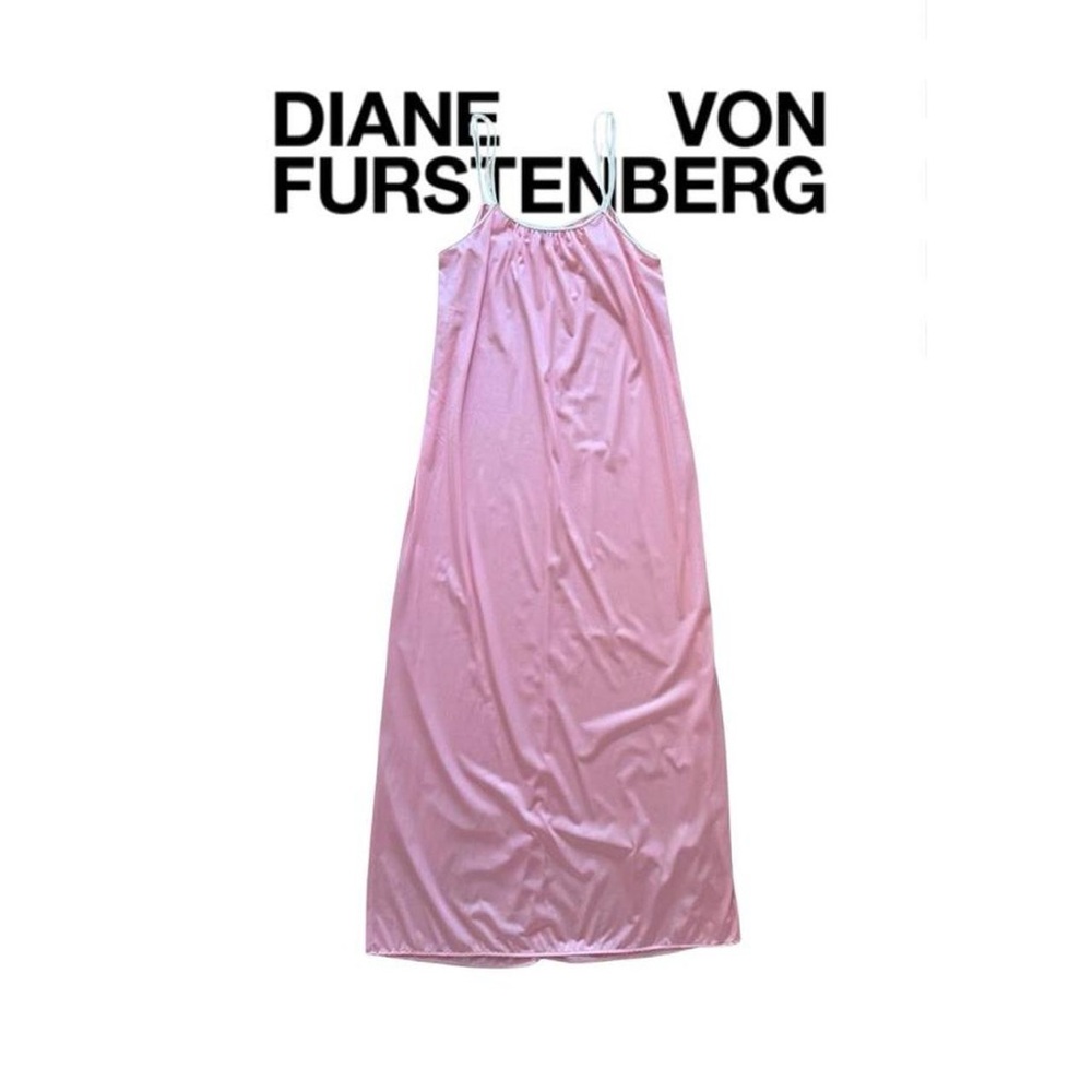Diane Von Furstenberg Pink Slip Dress